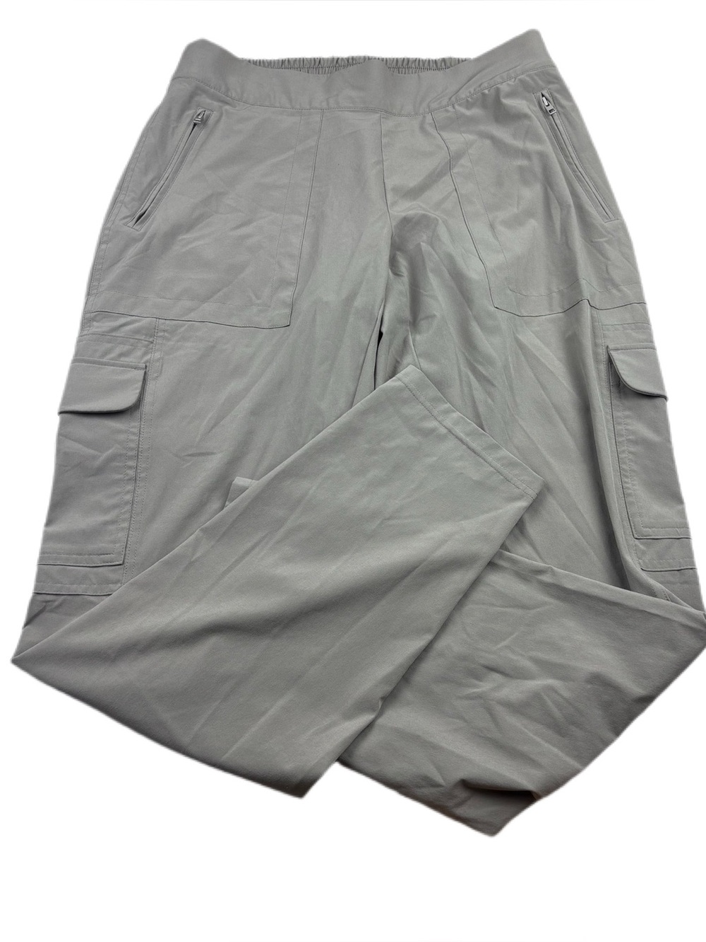 Athleta Gray Pull On Pants Size 12Tall